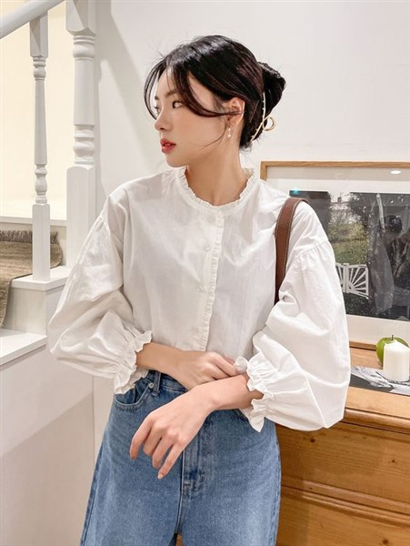 Các Kiểu Áo Sơ Mi Nữ Hàn Quốc Xinh Xắn Và Sành Điệu