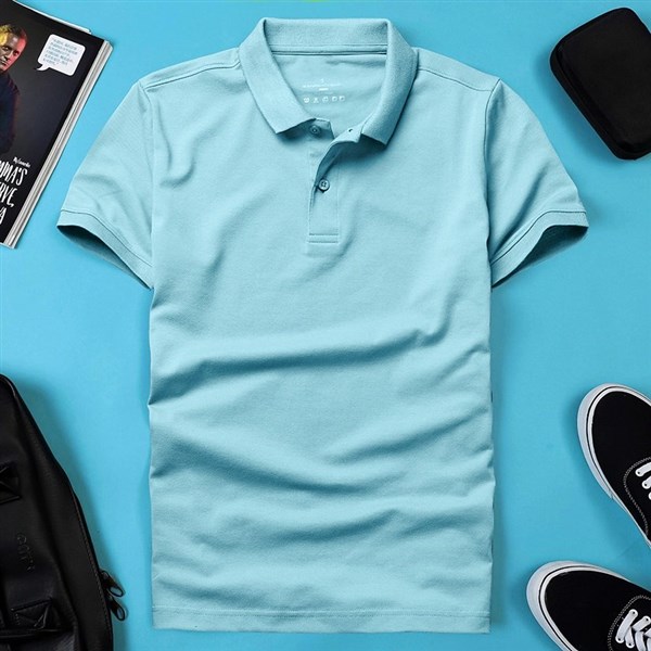 Đặt May Áo Thun Đồng Phục Nam Có Cổ Tại Hải Dương