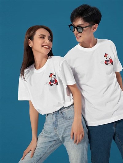 Đặt May Áo Thun Đồng Phục Nam Không Cổ Tại Hải Dương