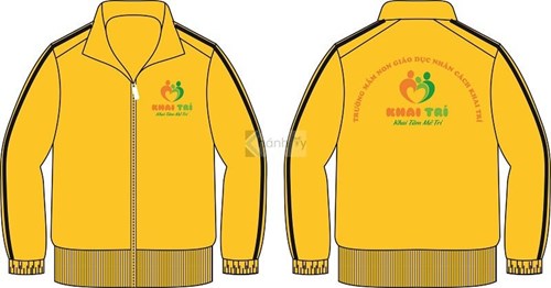 Áo Khoác Gió Đồng Phục Khai Trí Mã 02