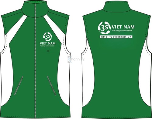 Áo Khoác Gió Đồng Phục 3S Việt Nam Mã 04