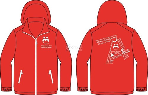 Áo Khoác Gió Đồng Phục Mã 05