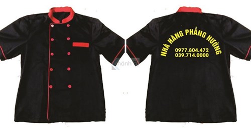Đồng Phục Nhà Hàng Phẳng Hường Mã 01