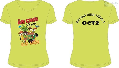 Áo Đồng Phục Đi Biển Mẫu 01