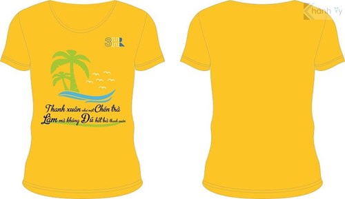 Áo Đồng Phục Đi Biển Mẫu 06