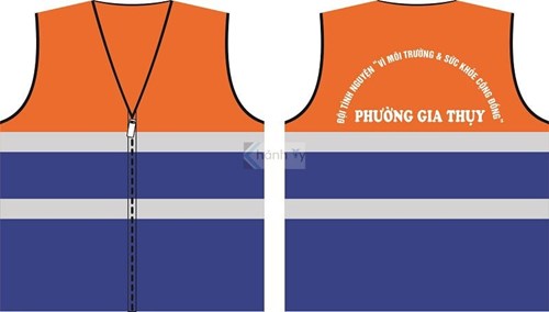 Đồng Phục Áo Gile Phường Gia Thụy Mã 04