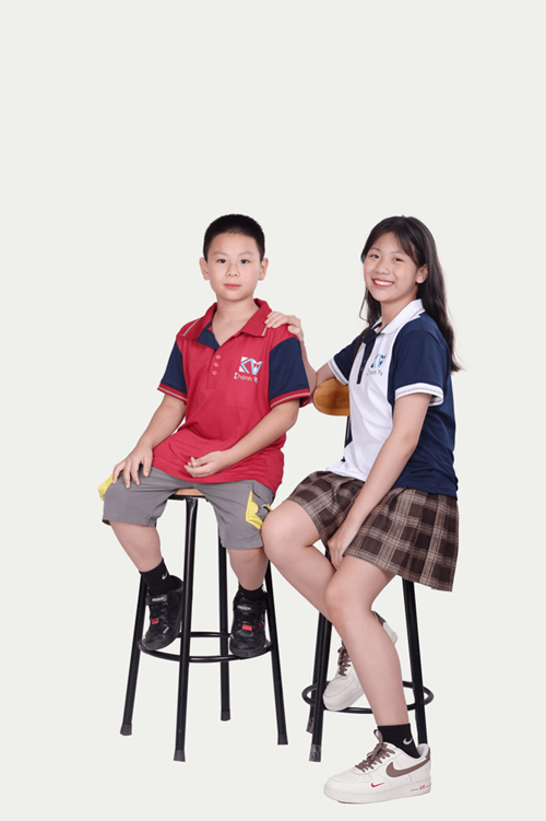 Đồng Phục Học Sinh Cấp 1 Nam Nữ - Mã NN01